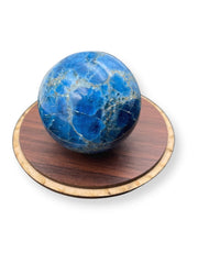 Wholesale Gem Shop Apatite ball sphere detail highlights hand-carved texture