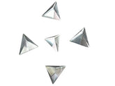 Wholesale Gem Shop clear quartz tetrahedron fire close-up for meditation and decor.