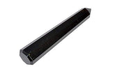 Wholesale Gem Shop black agate obelisk 70mm front-angle enhances meditation and desk presence