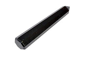 Wholesale Gem Shop black agate obelisk 70mm front-angle enhances meditation and desk presence