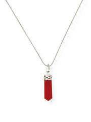 Wholesale Gem Shop Gemscite pendant with red cornelian stone for protective energy