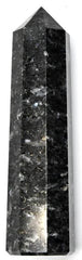 WholesaleGemShop larvikite obelisk tower closeup reveals natural colors for display
