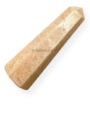 Wholesale Gem Shop natural moonstone obelisk 3in with Egyptian-inspired symbolism