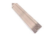 WholesaleGemShop smoky quartz obelisk 3in front view supports meditation and protection