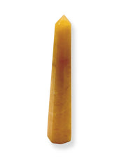 Wholesale Gem Shop yellow jasper obelisk tower 70mm for decorative energy balance.