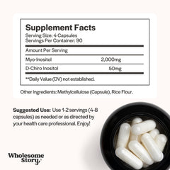 Wholesome Story vegan capsules packaging communicates vegan, non-GMO quality.