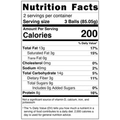 Wholly Balls Protein Bites mocha hazelnut, ideal for energy and post-workout.