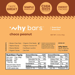Why Bars Blueberry Bliss bar with vibrant berry flavor