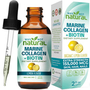 Why Not Natural Liquid Collagen bottle pour for easy daily skin support