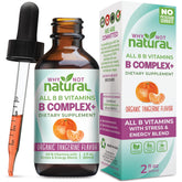 Why Not Natural Vitamin B Complex liquid drops bottle highlighting energy support