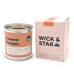 Wick & Star wood wick crackle for a warm, tranquil reading nook.