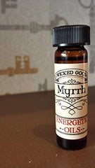 Wicked Good Myrrh Energetic Oil bottle for grounding and mindful rituals