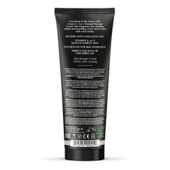 Wicked Sage+Sea Salt Massage Cream texture closeup—creamy, nourishing feel that softens skin