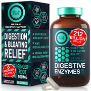 WILD FUEL Digestive Enzymes bottle ready for daily use after meals.