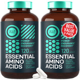 WILD FUEL Essential Amino Acids bottle hero supports daily energy and recovery potential.