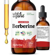 Wild & Organic Berberine Drops bottle hero for daily wellness support.