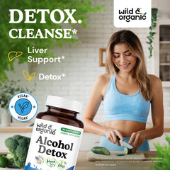 Wild & Organic Milk Thistle and Dandelion close-up highlights key liver-supporting herbs