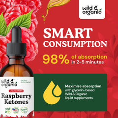 Amber glass bottle on counter conveys premium vegan GMO-free wellness