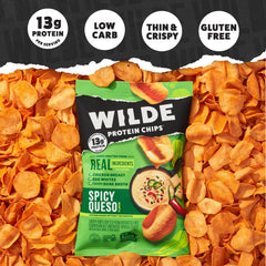 WILDE Chips Chicken & Waffles flavor for a keto-friendly snack