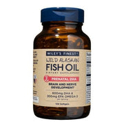 Wiley's Finest Prenatal DHA bottle supports expectant moms' omega-3 intake
