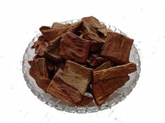 Close-up of Will and Weaves Arjun Chaal dried jadibooti for traditional herbal blends.