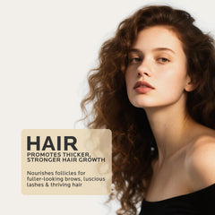Hair and scalp application of Wind in Hand castor oil for conditioning