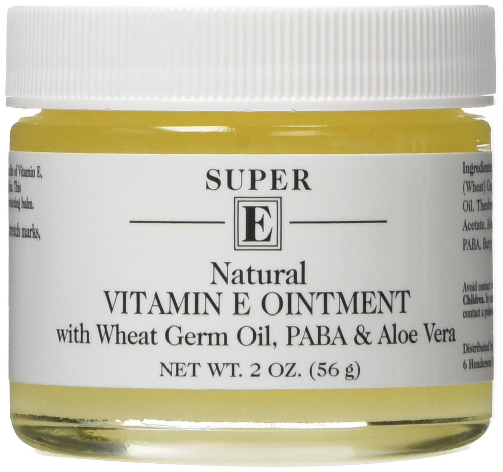 Windmill Vitamin E Ointment jar demonstrates a smooth, daily moisturizer for all skin types.