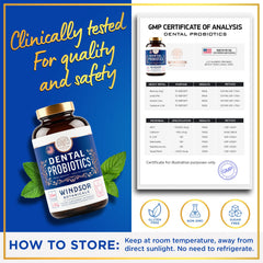 Windsor Botanicals chewable tablet on hand for easy daily use