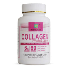 Wins Town collagen candy bottle on shelf for daily wellness support.