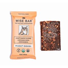 Wise Bar vegan gluten-free snack with clean plant-based ingredients.