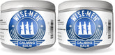 Wise Men Calm Balm bottle front view for daily relaxation and aromatherapy routines.