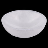 Wish Well Selenite Bowl crystal charging; cleanses and recharges stones