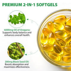 WLCTJIAYOU Softgels with black seed oil blend for antioxidant potential