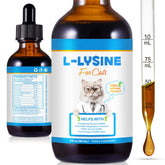 WLCTJIAYOU L-Lysine for Cats 60ml bottle supports daily immune health.