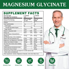 WOGORGT Calm Focus tablet highlights easy-to-swallow capsule for focus support.