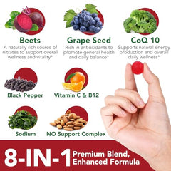 WOJBALMN Beets Gummies packaging indicating 90 gummies for a 45-day supply.