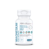 WOMEN LOVE NUTRITION Magnesium bottle supports menopause comfort and mood balance.