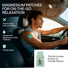 Wonder Family magnesium patch pack provides steady release during quiet time at home.