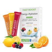 WonderSlim FAST BOOST sachets energizantes para hidratación rápida durante el día