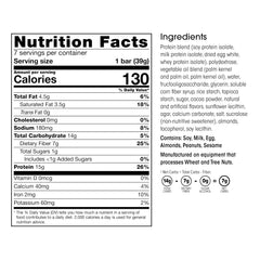 WonderSlim High Fiber Bars closeup highlights protein-packed bite and texture.