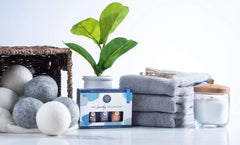 Woolzies Laundry Collection Gift Set image ready for gifting and aroma variety