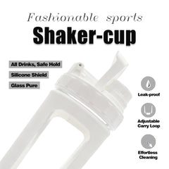 WORKOUT BW 26oz capacity – ideal for pre- and post-workout shakes.