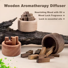 Wshxjzyay wood diffuser in bedroom fosters relaxing ambiance with gentle scents