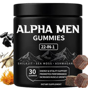 WSJAWH Alpha Gummies bottle front view for a simple daily wellness routine.