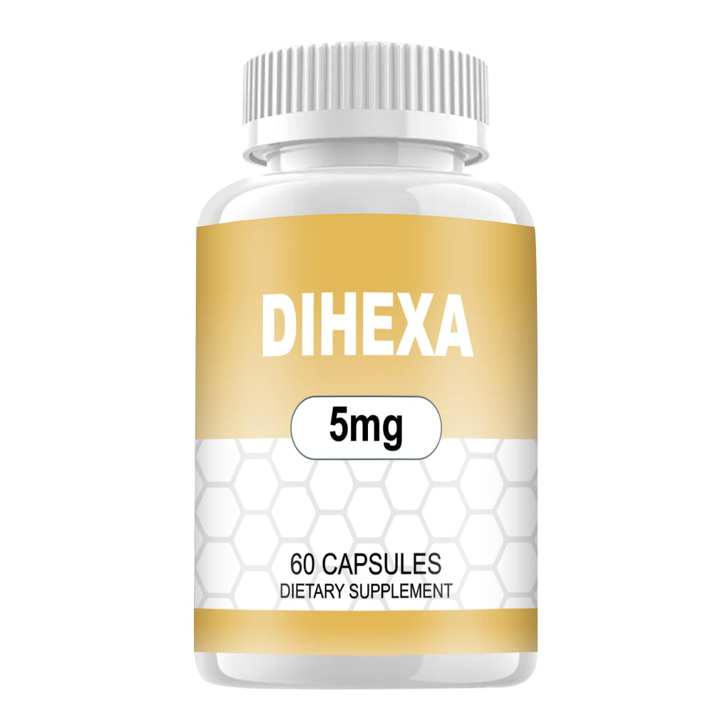 WUCOO Dihexa capsules bottle for cognitive support in daily routines