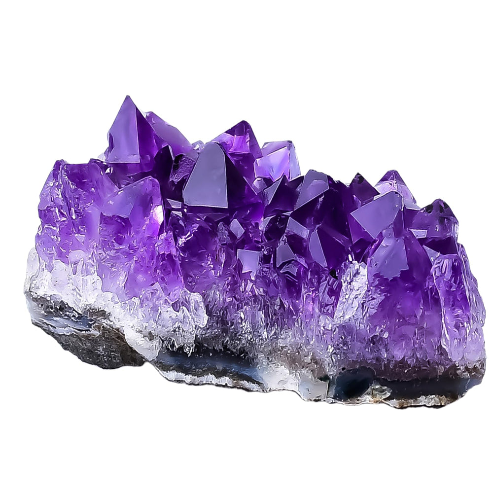 WUYOUSHI amethyst cluster raw – natural stone for meditation and balance