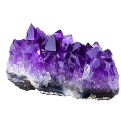 WUYOUSHI amethyst cluster raw – natural stone for meditation and balance