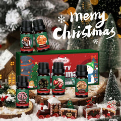 WUSEONY Apple Cinnamon diffuser oil adds warm sweetness for holiday gatherings.