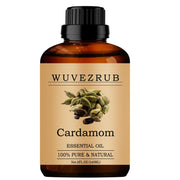 Wuvezrub Cardamom essential oil bottle pour for diffuser aroma.