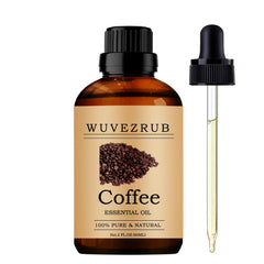 Wuvezrub Coffee Oil bottle 60ml ready for diffusion and warm ambiance.
